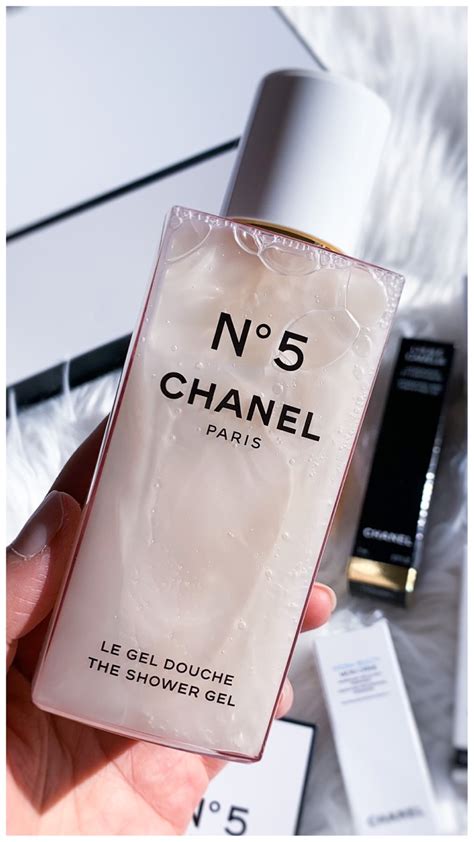 chanel number 5 shower gel